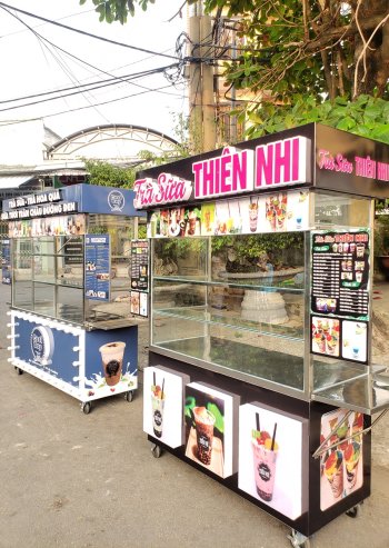 Tủ trà sữa 1m4