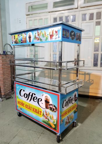 Xe bán cà phê - Nước giải khát 1m2