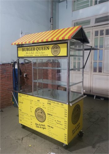 Xe bánh mì 1m2