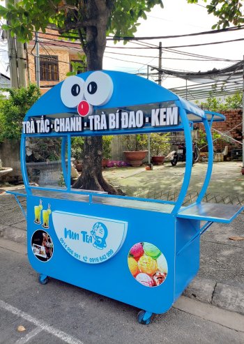 Xe trà sữa Doraemon